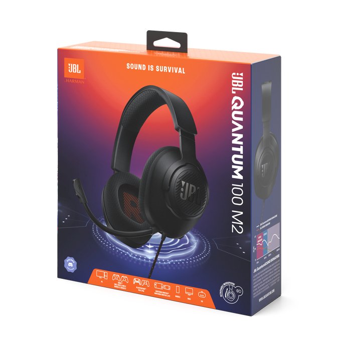 Auriculares Jbl Quantum 100m2 Alámbrico Diadema Juego Negro