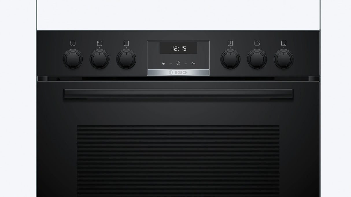 Bosch Home Hnd616ls63, Juego De Estufa Negro/Acero Inoxidable Hnd616ls63