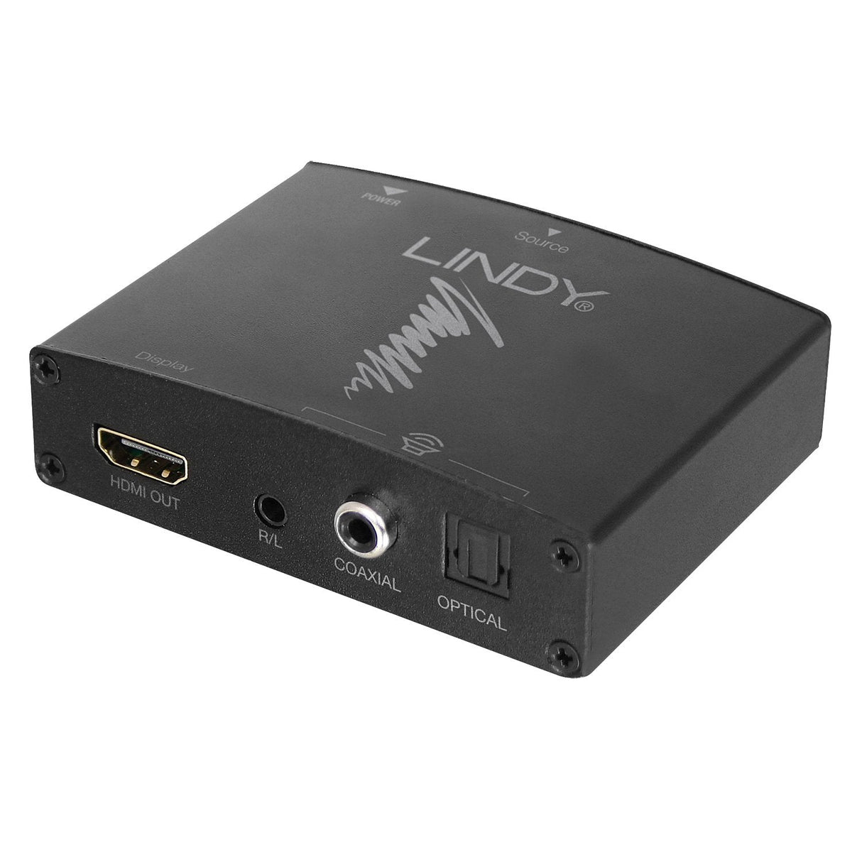Lindy 38167 Extractor De Audio Hdmi Con Bypass 4k Optico Y Coaxial