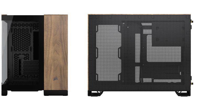EAN 0840006688884 - Corsair CC-9011286-WW carcasa de ordenador Midi Tower Negro, Nuez imagen 3