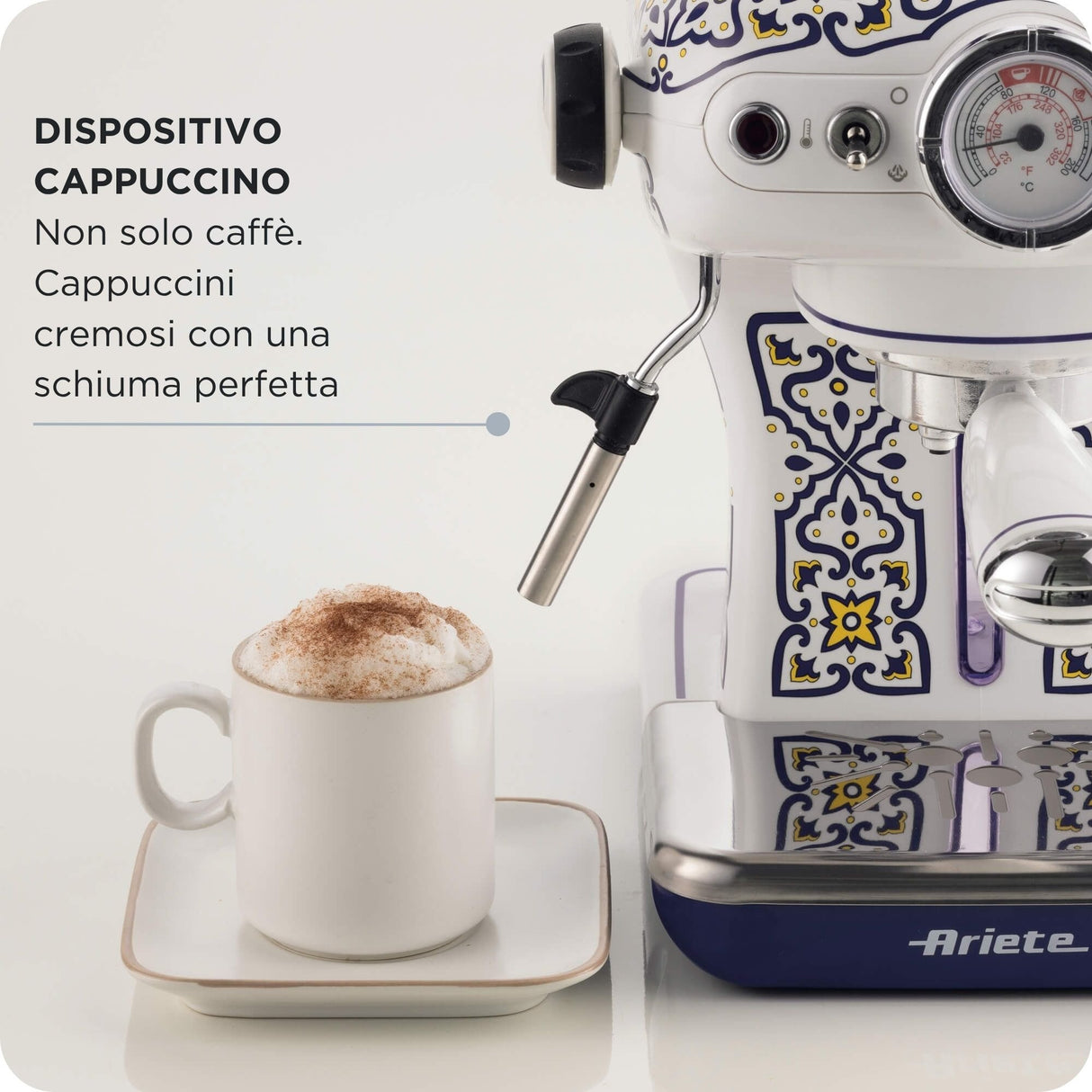EAN 8003705122949 - Ariete 1389/1C Manual Máquina espresso 0,9 L imagen 4