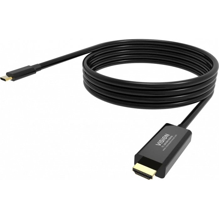EAN 1043055200000 - Vision TC 2MUSBCDP8K/BL cable DisplayPort 2 m USB Tipo C Negro imagen 8