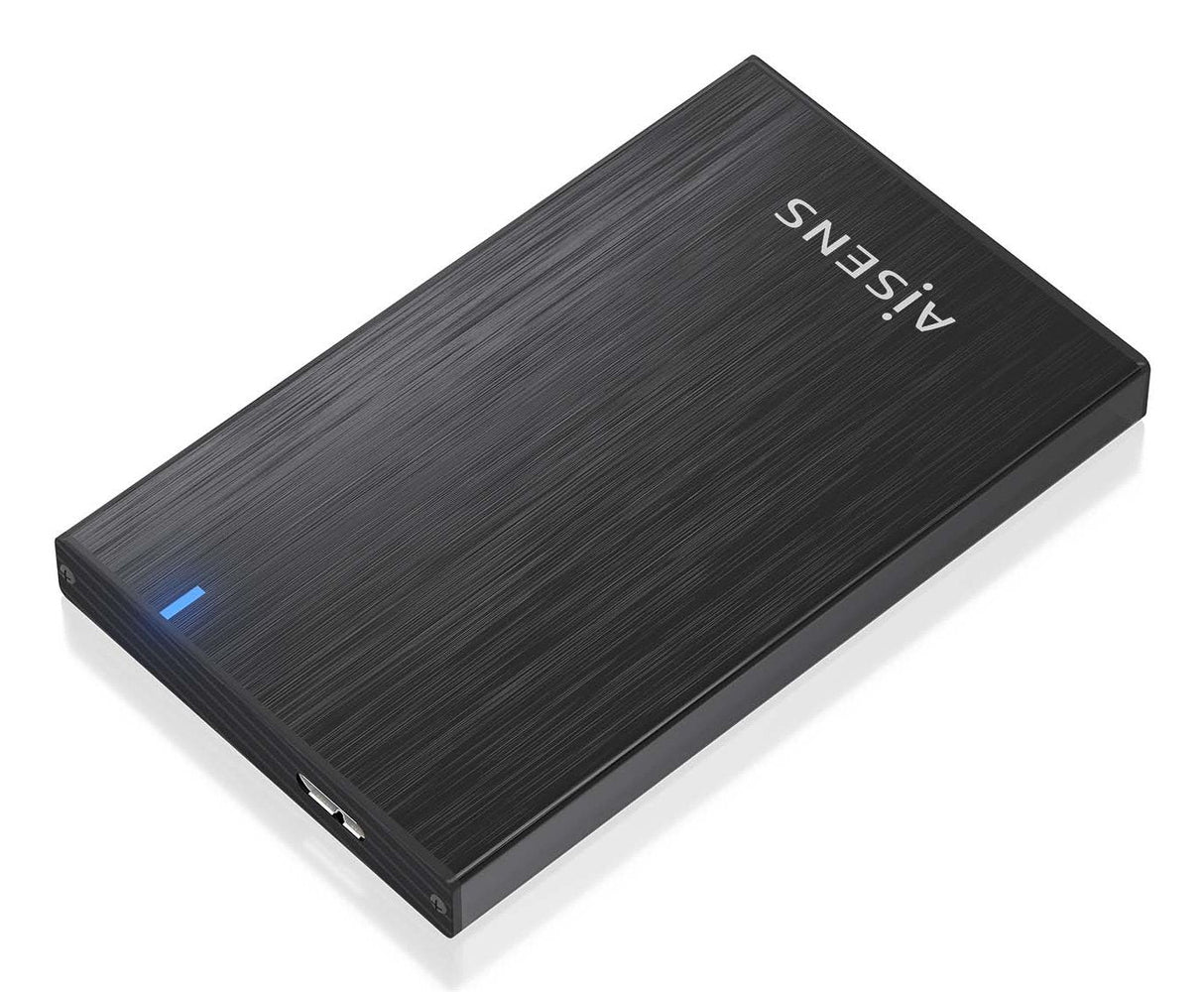 EAN 8435739902141 - AISENS ASE-2527B caja para disco duro externo Carcasa de disco duro/SSD 2.5" imagen 2