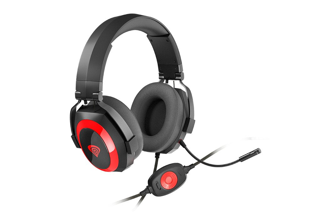 Auriculares C/Microfono Genesis Argon 500 Gaming Mini Jack 3.5 Negro