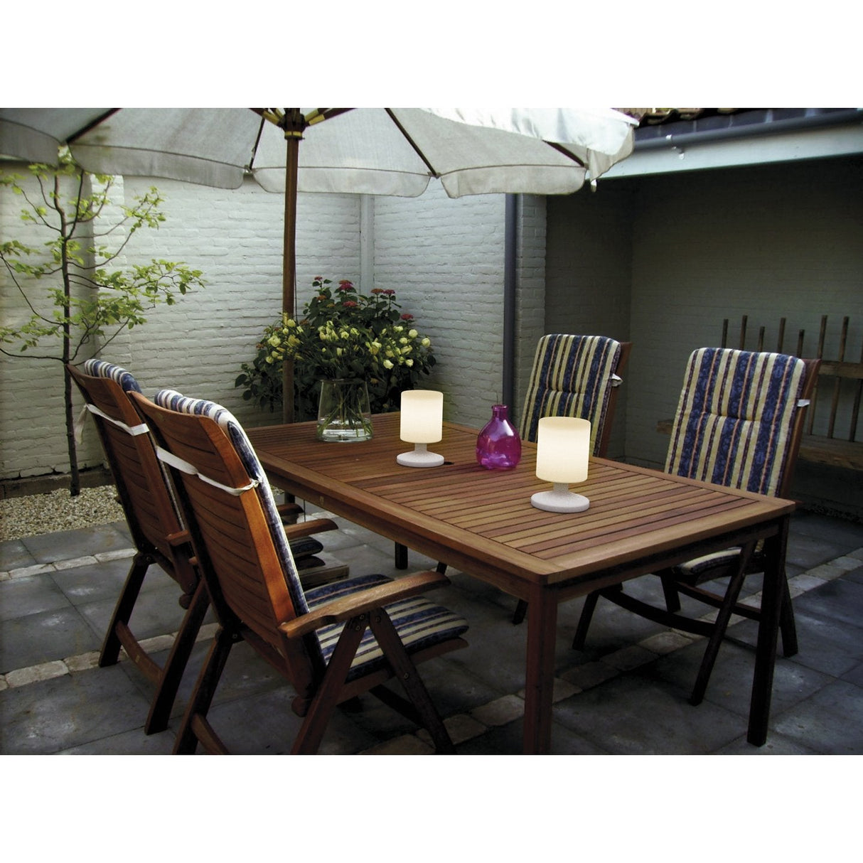 Lámpara De Mesa Smartwares 5000.472 4.7w Blanca