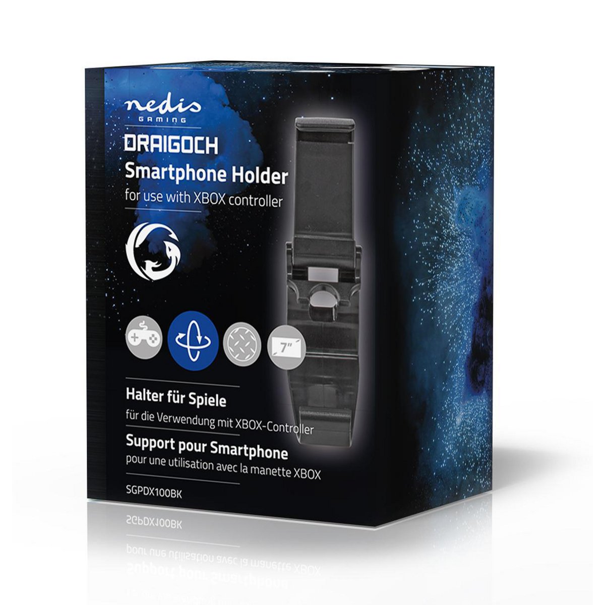Nedis Soporte Gaming Para Smartphone 4.5 " 6.5 "