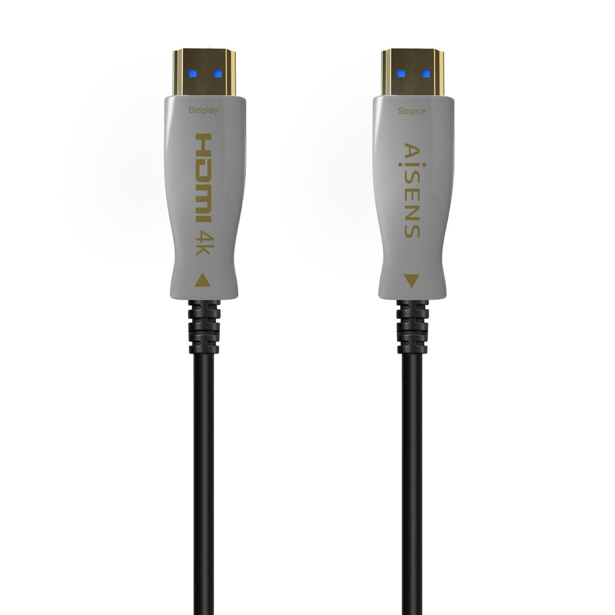 Aisens Cable Hdmi V2.0 Aoc Premium Alta Velocidad / Hec 4k@60hz 4:4:4 18gbps - A/M-A/M - 125m - Negro