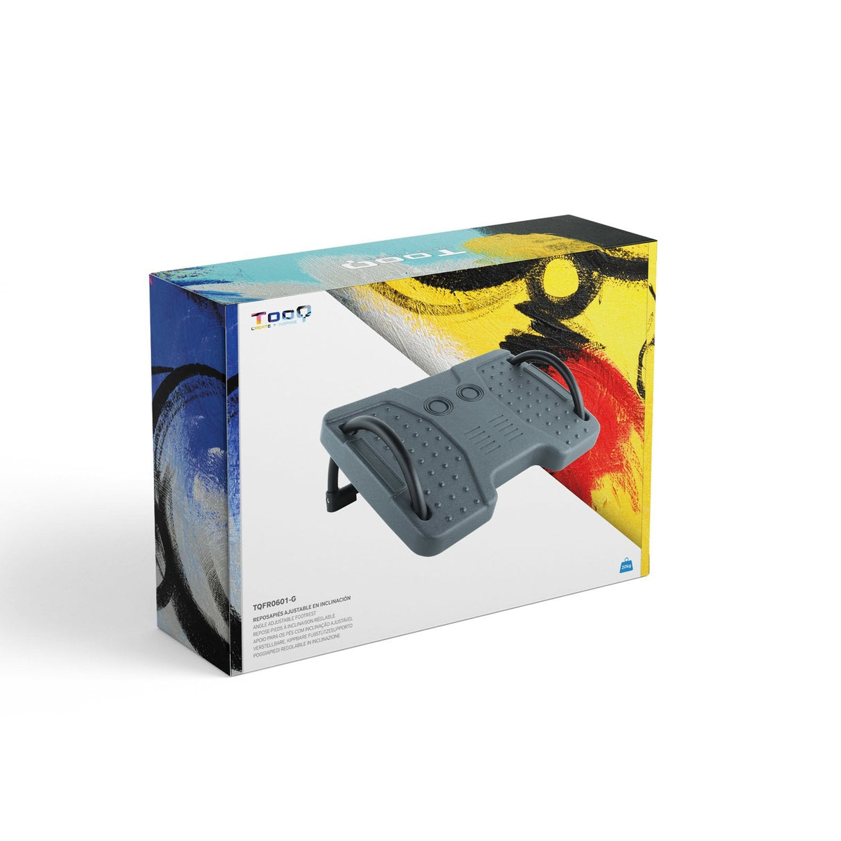 Tooq Reposapies Ajustable Confort - Gris