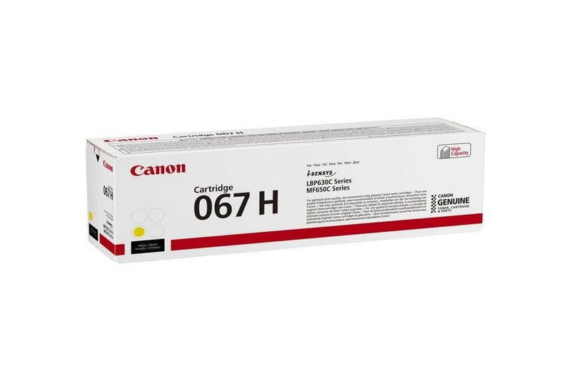 Canon Toner Original 067 H Y Amarillo