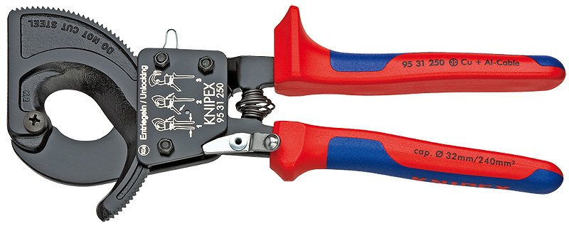 Cortacables Knipex (Principio De Trinquete)