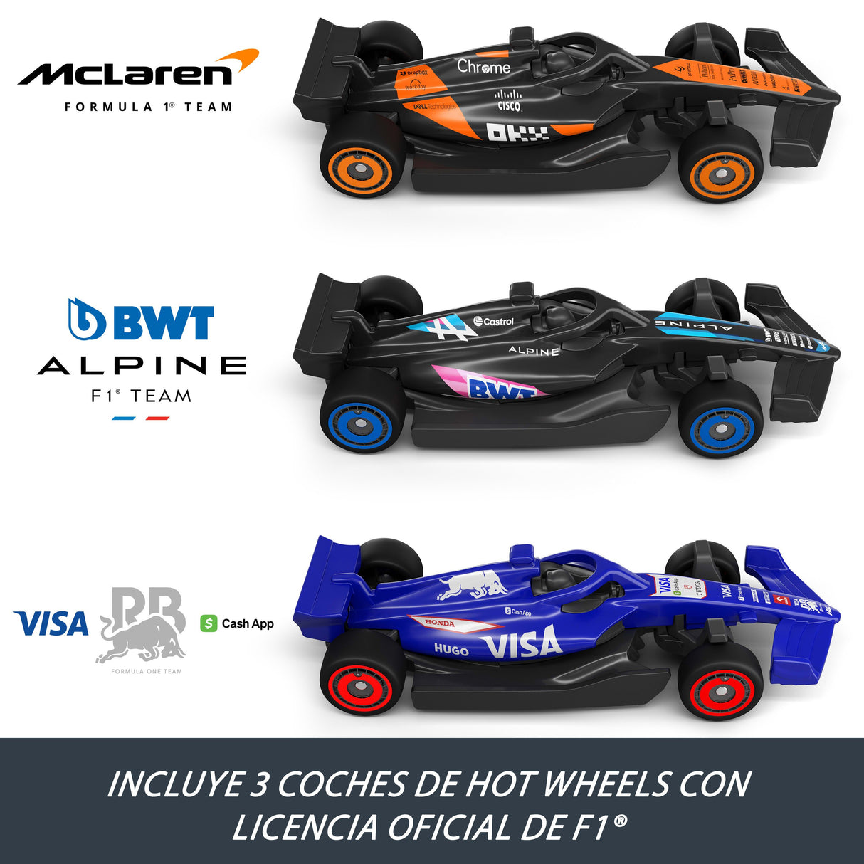 EAN 194735291120 - Hot Wheels Racing F1 Sprint Rennstrecke imagen 9