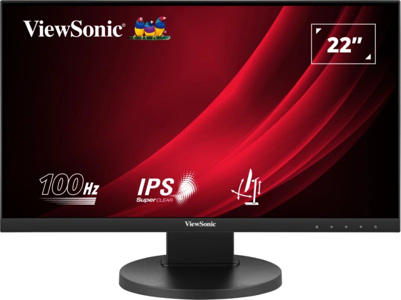Monitor Viewsonic Led 22", 100hz Vg2208a-Hd Negro
