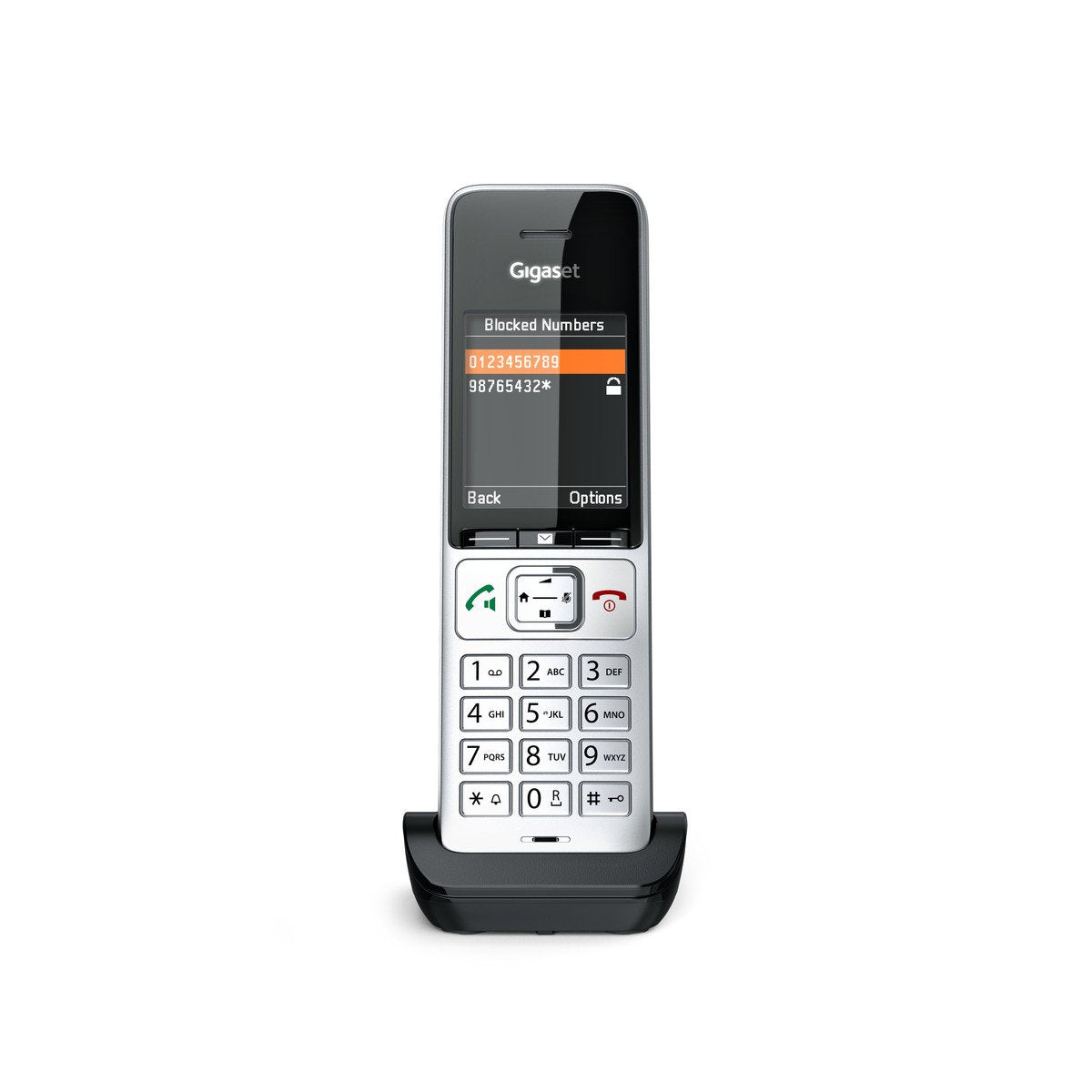 Gigaset Comfort 500hx Plata Negro Telefono