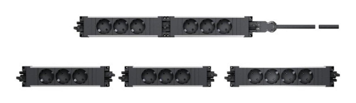 Bachmann Step Alu 3xcee7 3 1x Schalter Fur Steckdosen Und Ausgang