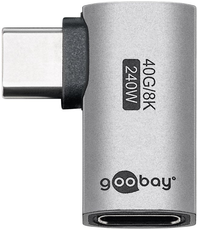Goobay 74441 Usb-C Adapter Horizontal 90°, Usb4