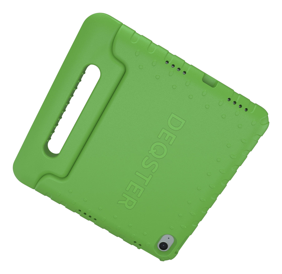 Deqster Kids Case Funda Para Tablet & Cristal Protector F. Ipad 10. 11.Gen Kindersicher & Robust, Integrierte Stylus-Soporte, 9h Display Protección Vidrio, Verde