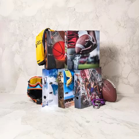 Carpeta Herma A4 De Cartón Deportes De Invierno