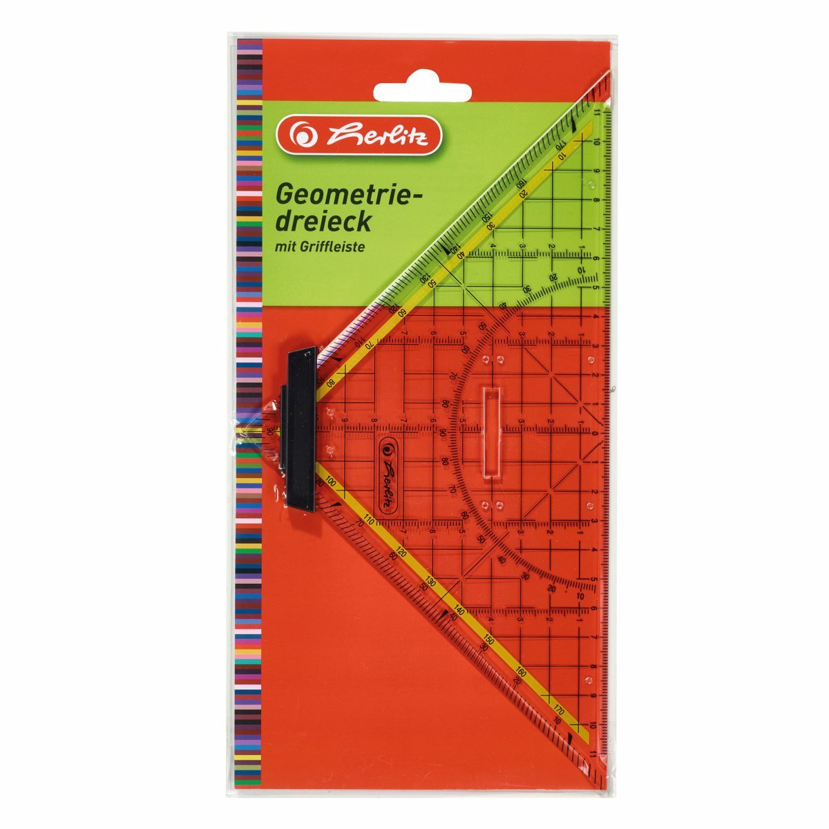 EAN 4008118700252 - Herlitz 8700254 triángulo Triángulo de 45° Plástico Transparente 1 pieza(s) imagen 1