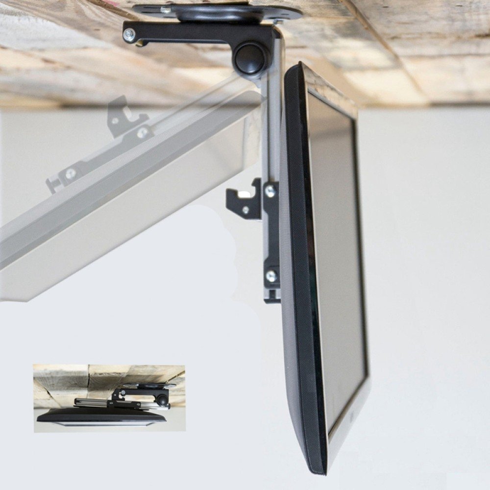 EAN 8051128107142 - Techly ICA-CPLB 222 soporte para TV 94 cm (37") Negro, Plata imagen 11