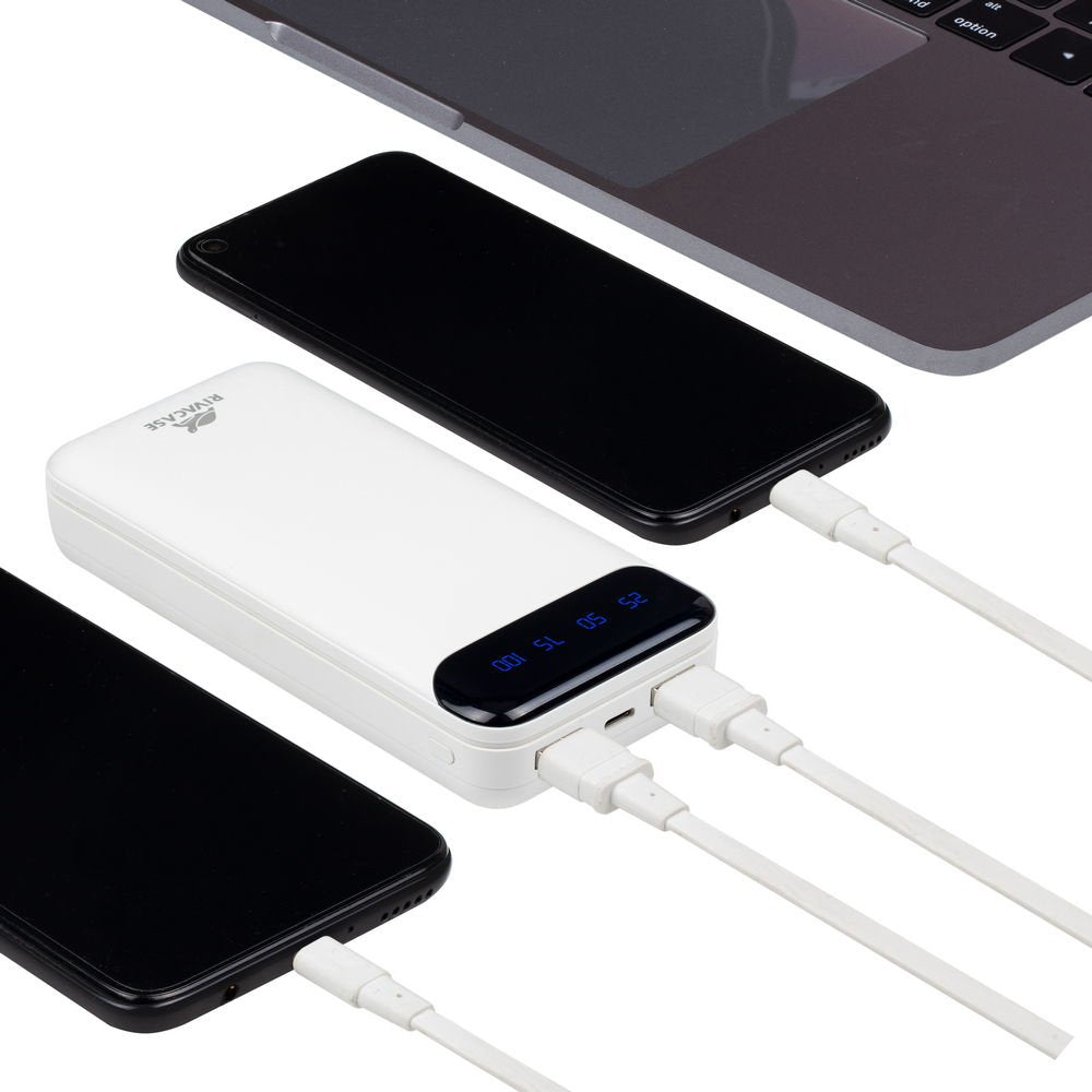 Powerbank Rivacase Va2280 20000mah Usb Tipo A Usb Tipo C