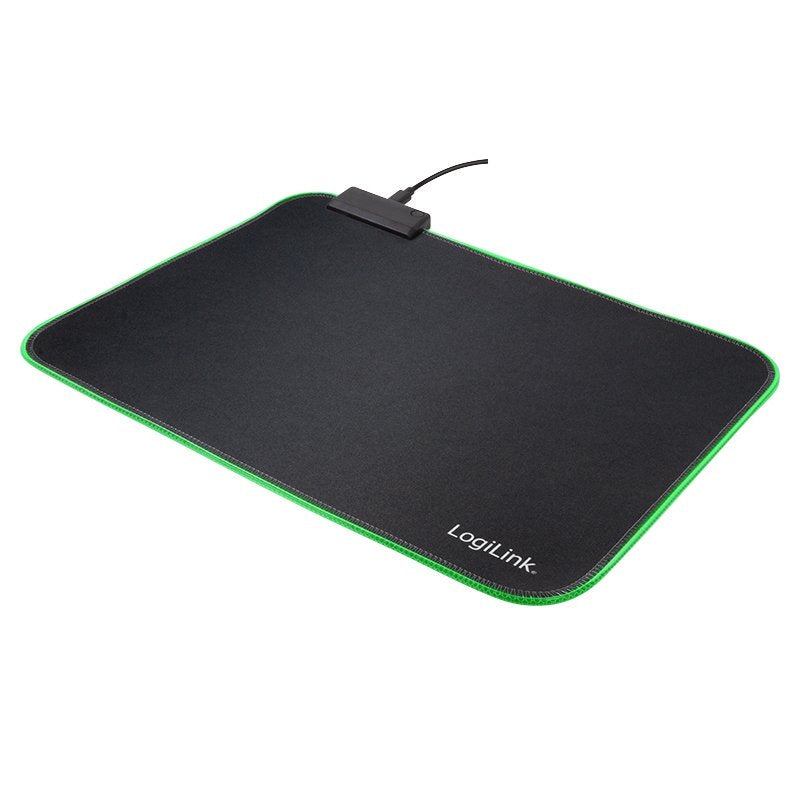 Alfombrilla De Ratón Para Juegos Logilink Con Iluminación Rgb