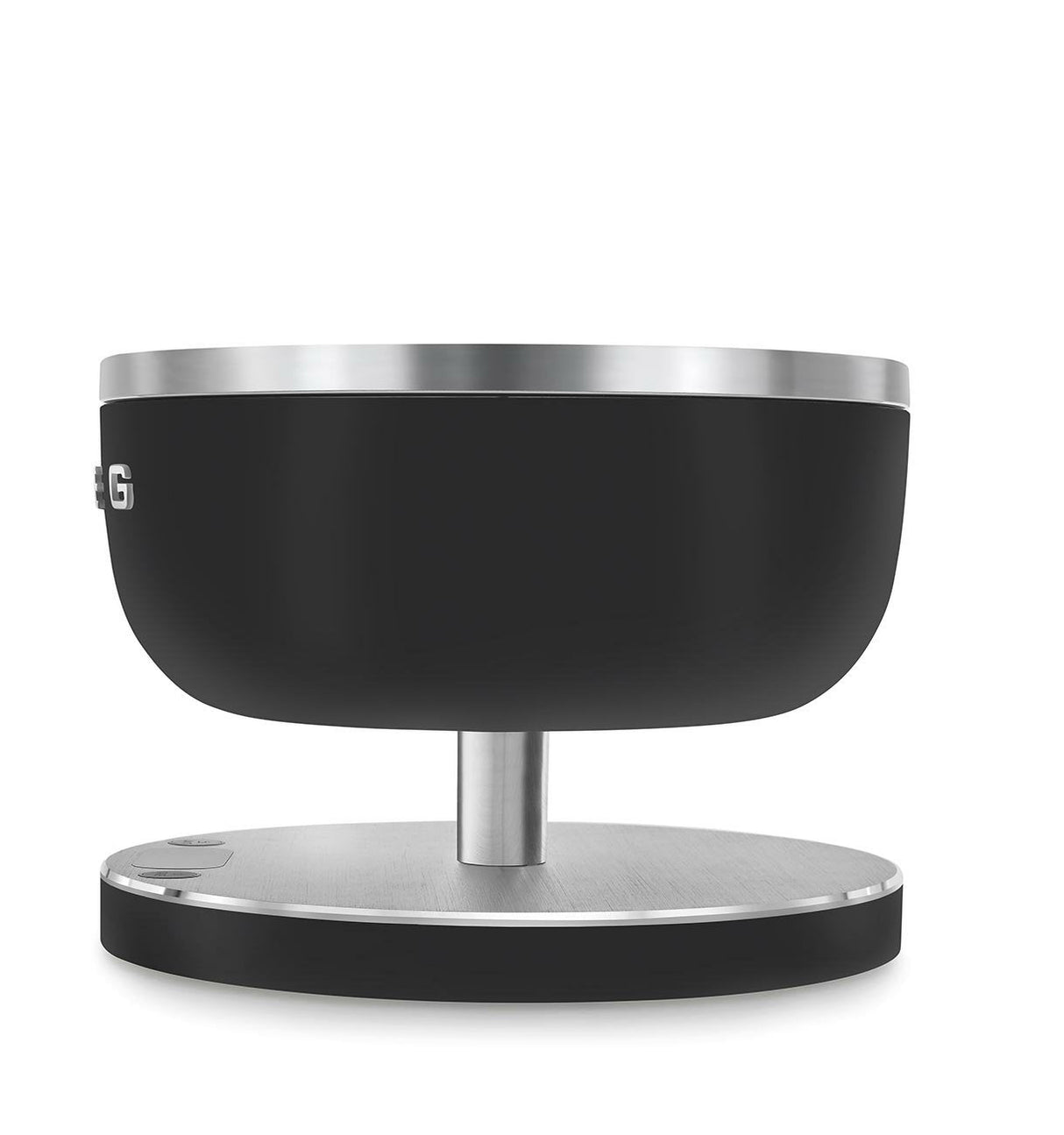 Smeg Ksc01blmww Báscula De Cocina Negro, Acero Inoxidable Encimera Alrededor Báscula Electrónica De Cocina