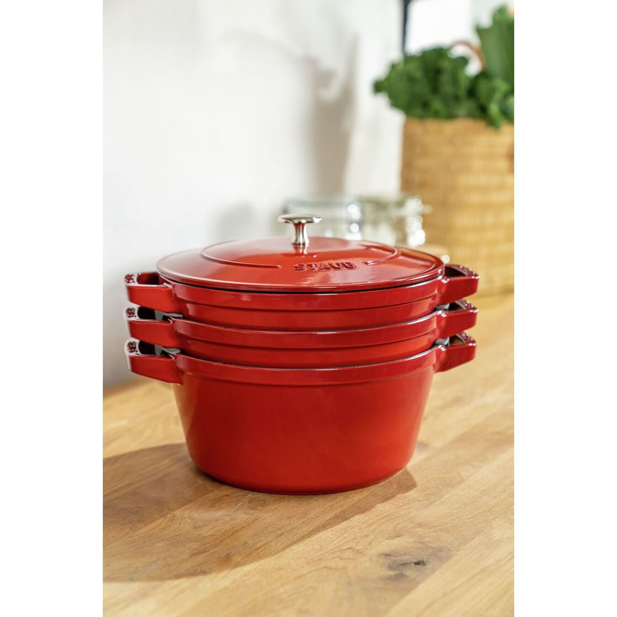 EAN 3272340054549 - Staub La Cocotte Alrededor hierro fundido Cazuela para hornear imagen 8