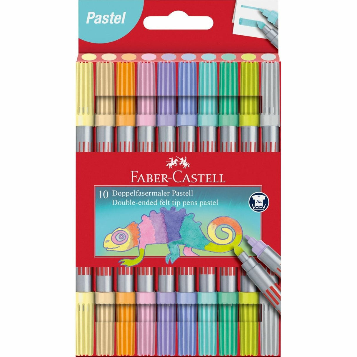 Faber-Camell Doppelfasermaler 10er Etui Pamell