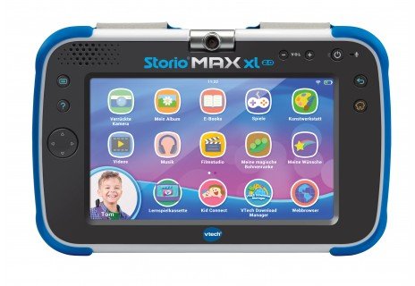 Vtech Storio Max Xl 2.0 Azul, Aprendiendo Computadora Azul/Negro 80-194604