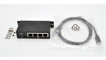 EAN 4718359013300 - EXSYS EX-1330M hub de interfaz USB 3.2 Gen 1 (3.1 Gen 1) Type-B 1000 Mbit/s Negro imagen 5