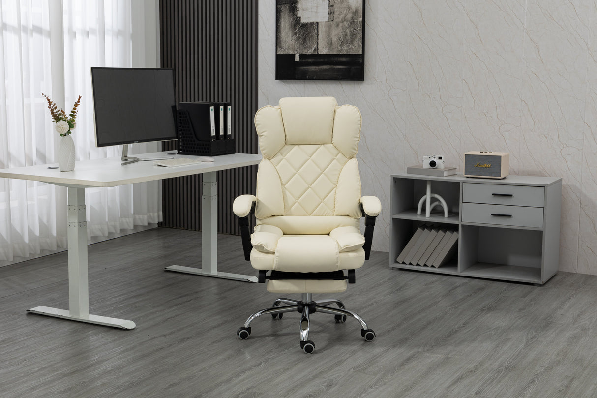 Silla De Oficina Activejet Yk7416 Beige