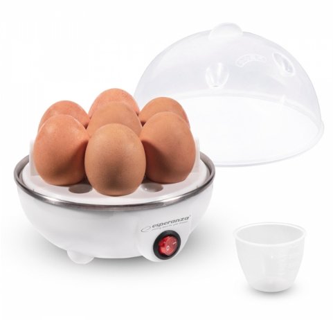 EAN 5901299954188 - Esperanza EKE001 cuecehuevos 7 huevos 350 W Blanco imagen 1