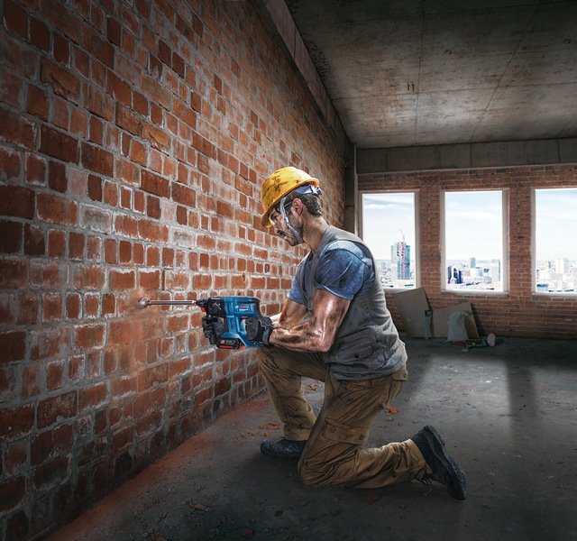 Bosch Gbh 18v-20 Professional Hammer Drill + L-Boxx