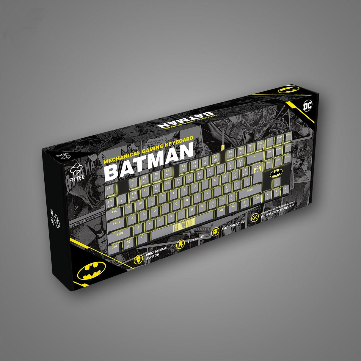 EAN 8436563094347 - Blade Gaming BATPCKEY teclado Juego QWERTY Negro, Amarillo imagen 4
