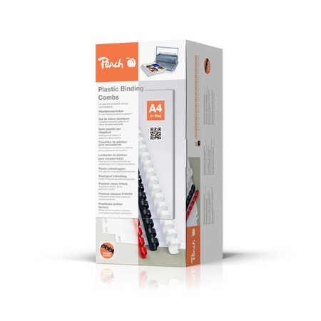 Peach Espirales 16 Mm A4 100 Piezas