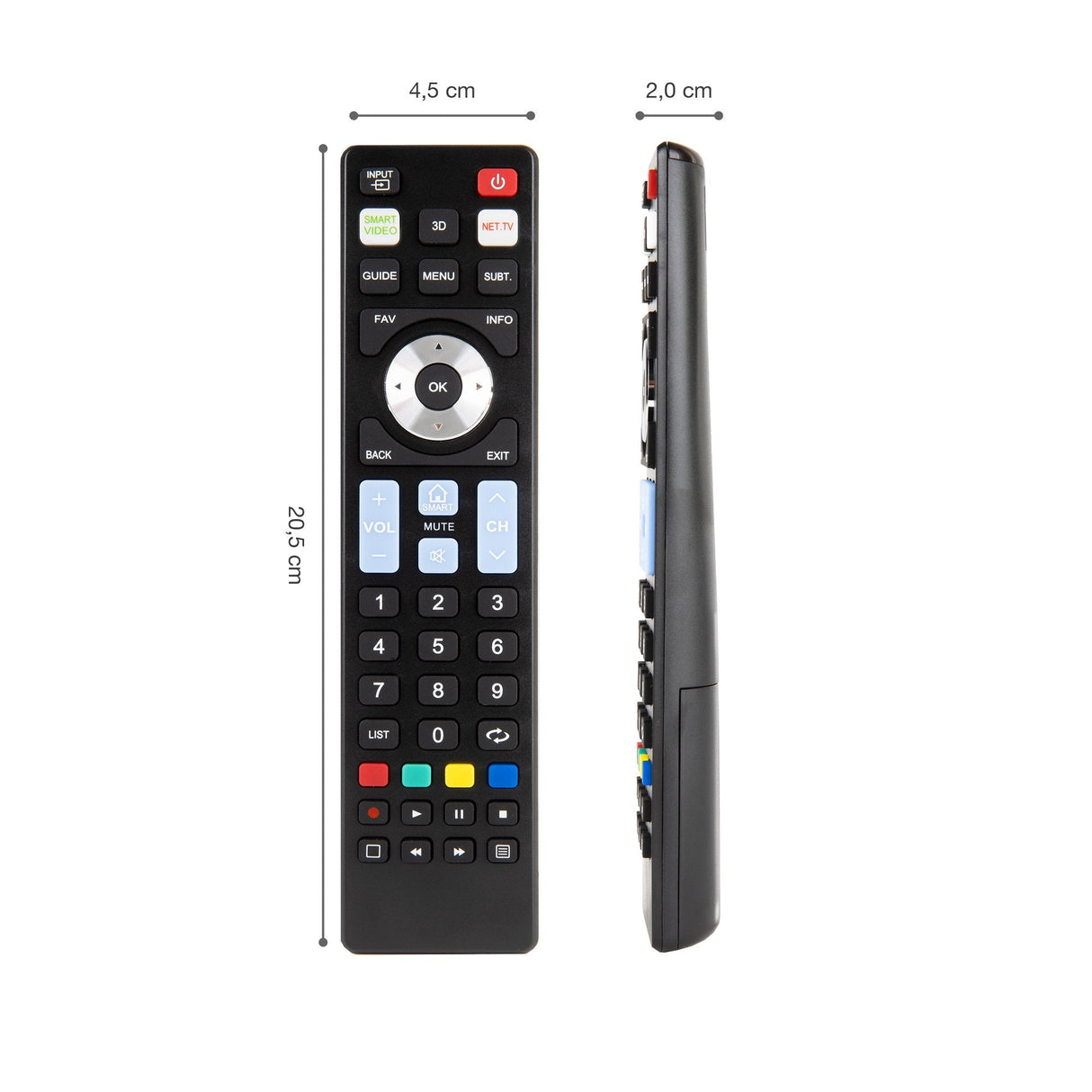 Ewent Ew1576 Mando Tv Universal Para Smart Tv