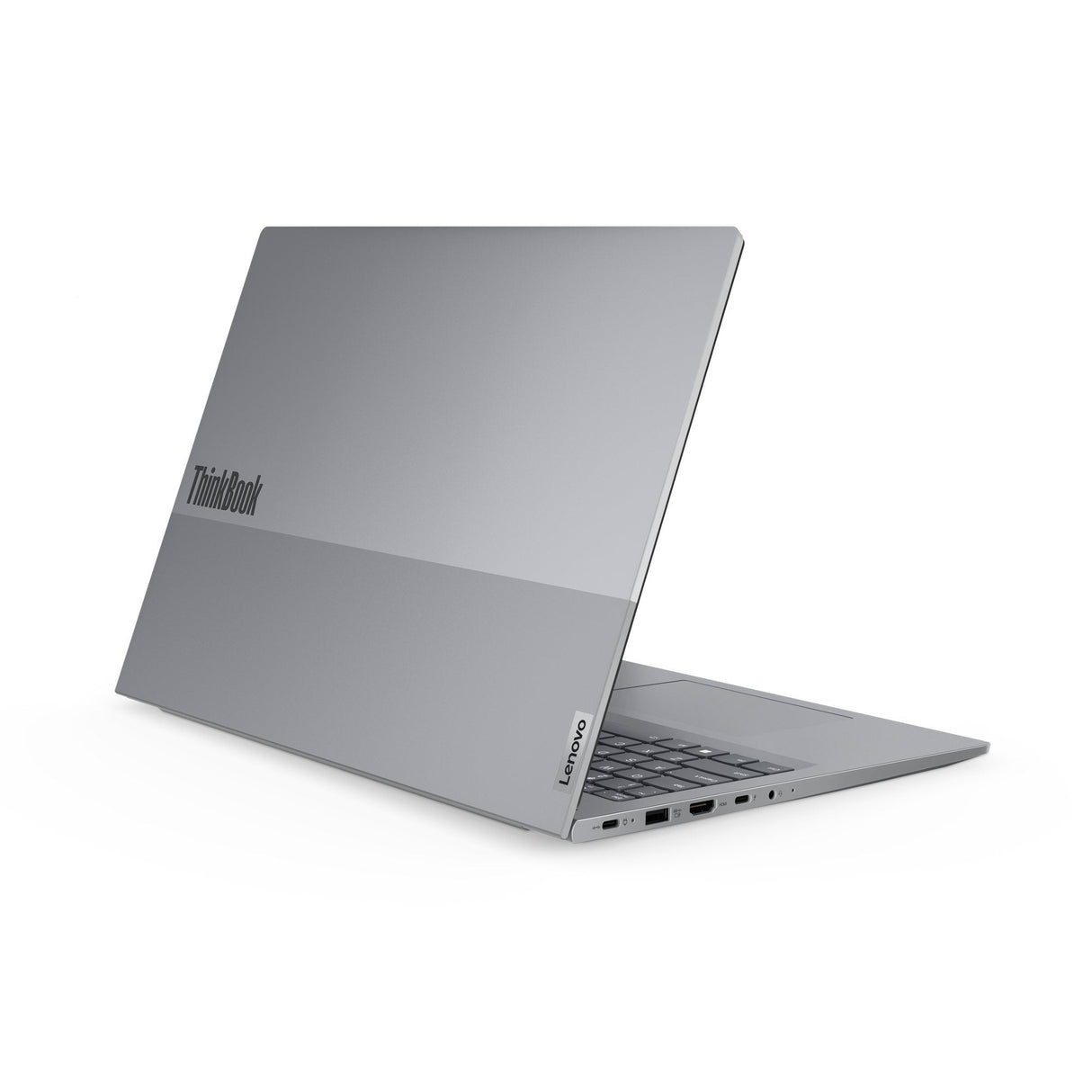 Portatil Lenovo Thinkbook 16 G7 Arp 21mw Diseño De Bisagra En 180 Grados Amd Ryzen 5 7535hs / Hasta 4.55 Ghz Win 11 Pro Radeon 660m 16 Gb Ram 512 Gb Ssd Nvme 16" Ips 1920 X 1200 Gigabit Ethernet Wi-Fi 6e Bluetooth Gris Ártico Con Dos Tonos