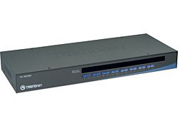 EAN 0710931304329 - Trendnet 16-Port USB/PS/2 Rack Mount KVM Switch interruptor KVM Montaje en rack Negro imagen 1