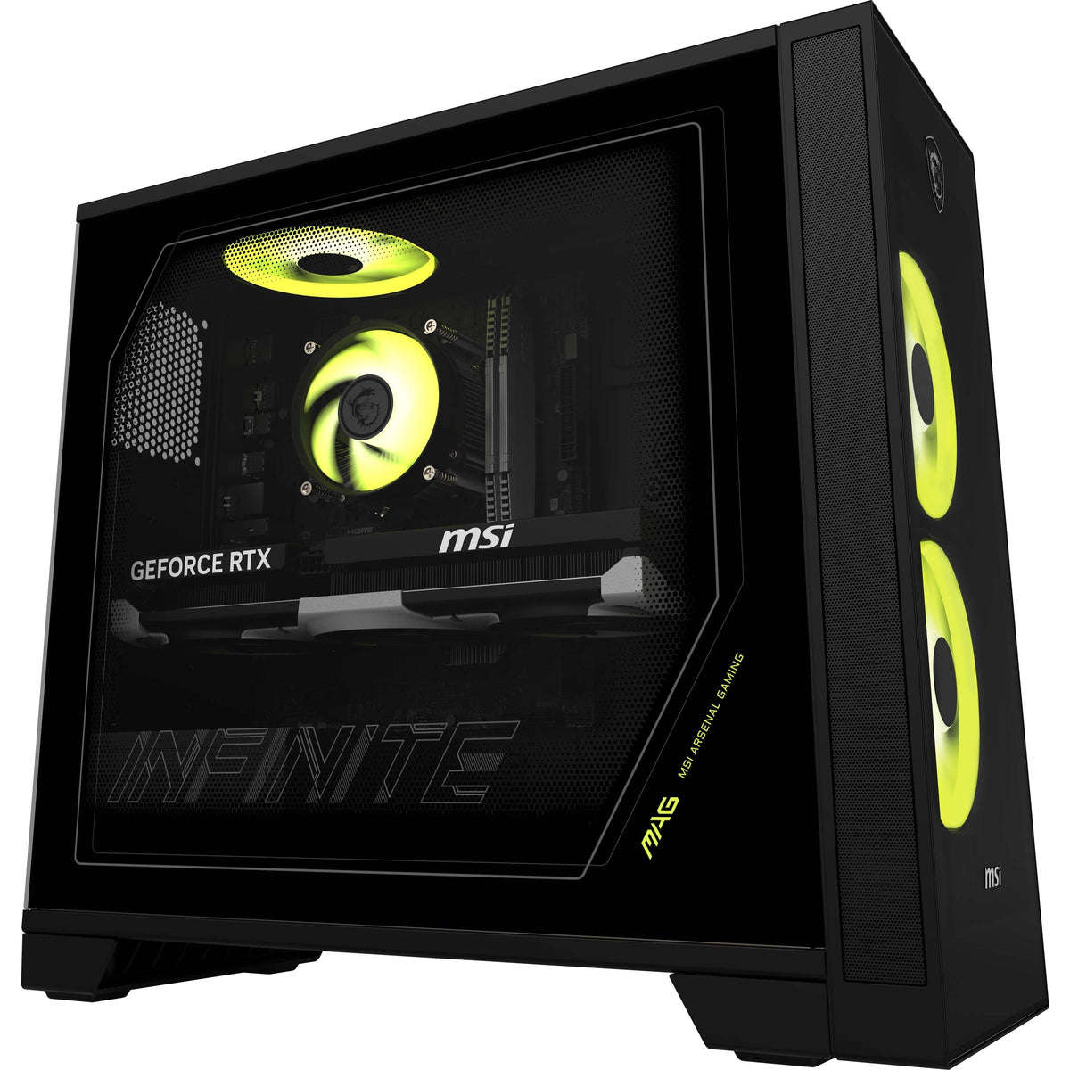 Pc Gaming Msi Mag Infinite S Ai 2nvl5 016eu Intel Core Ultra 5 225f 16gb Ram 512gb Ssd Geforce Rtx 5060 Windows 11 Home Negro