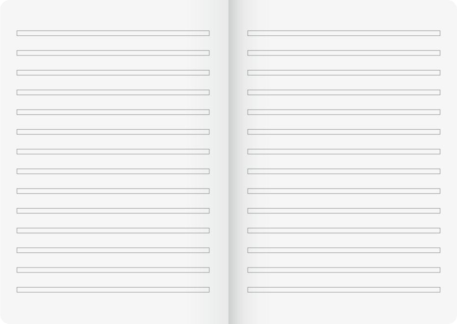 Brunnen Cuaderno Escolar Vivendi Pautado 3 Rayado Din A5 - Material De Oficina - A5