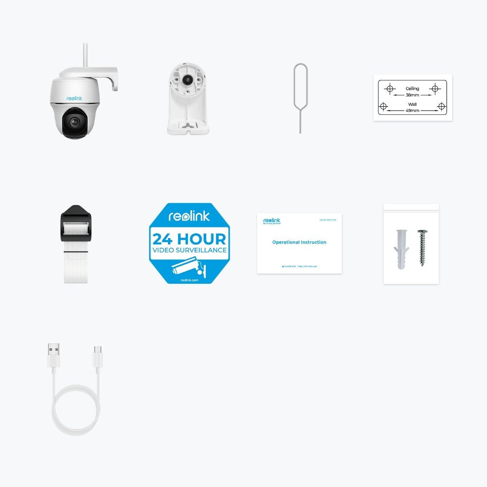 EAN 6975253983193 - Reolink Argus Series B430 Almohadilla Cámara de seguridad IP Interior y exterior 2880 x 1616 Pixeles Tech imagen 5