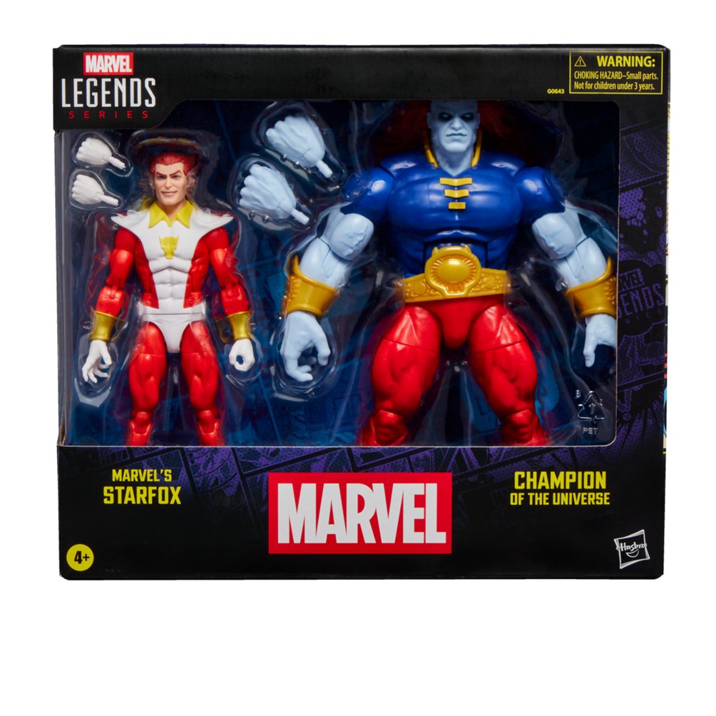 EAN 5010996328755 - Marvel Legends Series Starfox & Champion of the Universe imagen 11