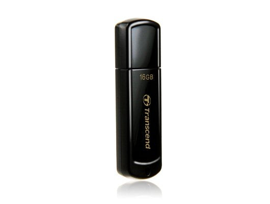 EAN 0760557821267 - Transcend JetFlash 350 unidad flash USB 16 GB USB tipo A 2.0 Negro imagen 1