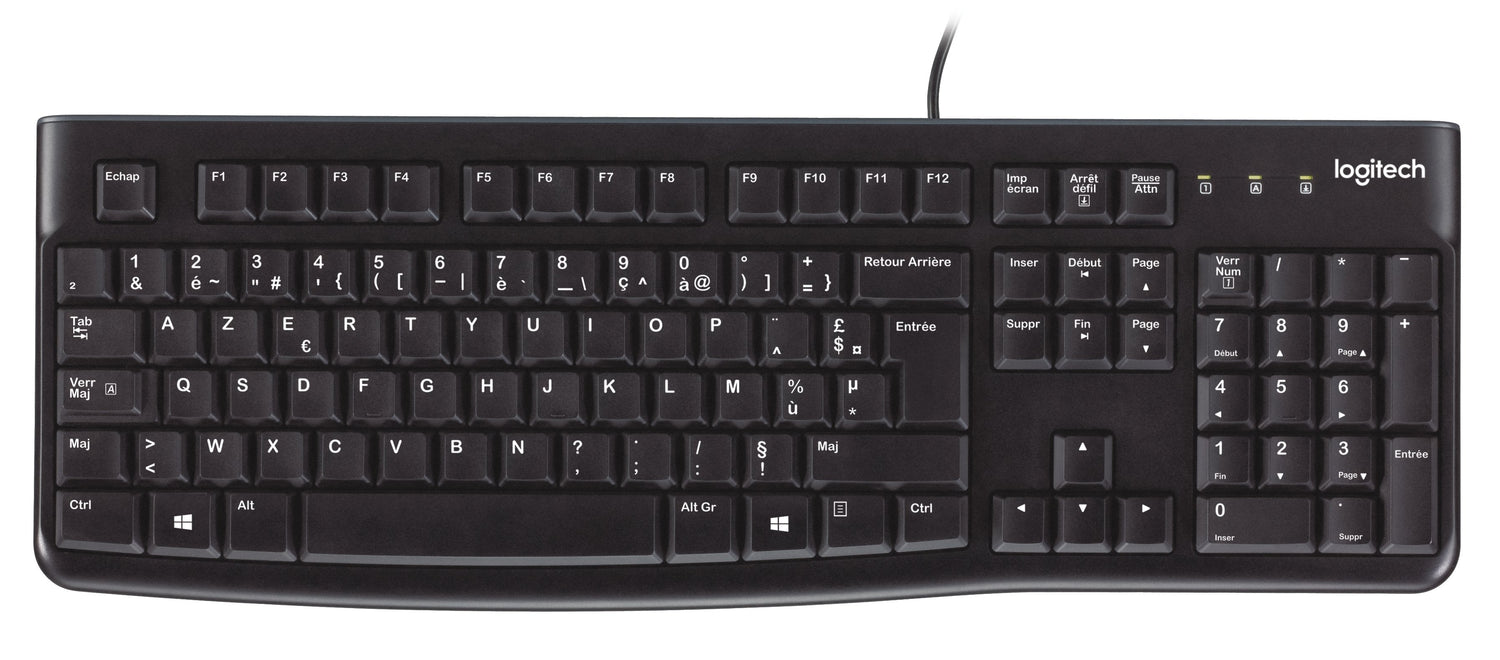 EAN 5099206021341 - Logitech Keyboard K120 for Business teclado Universal USB AZERTY Francés Negro imagen 1
