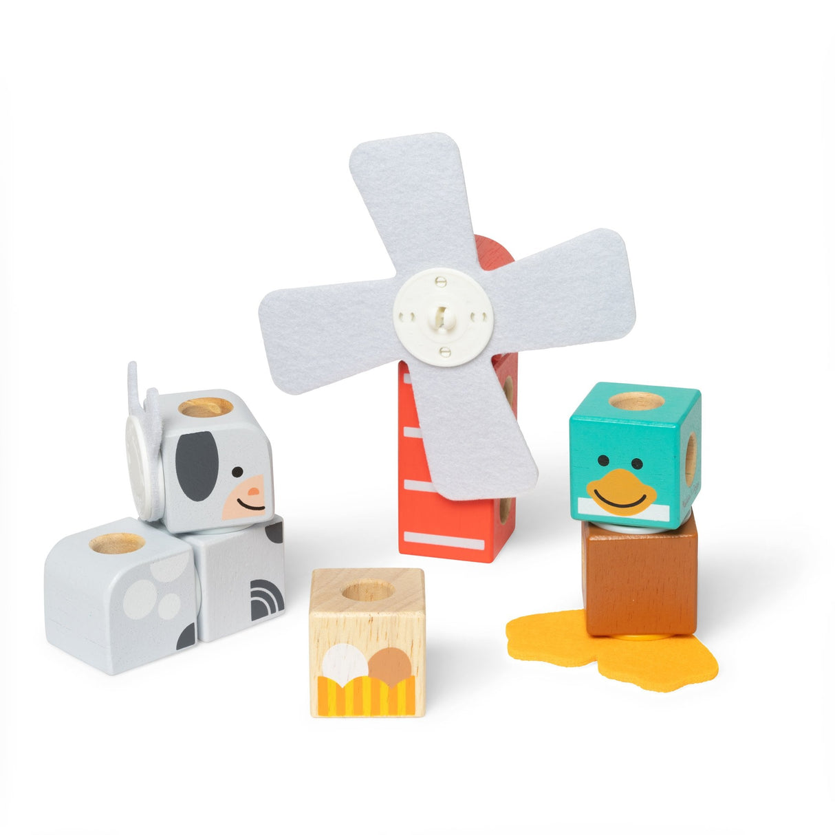 Spinmaster Melissa & Doug - Blockables Bauernhoffreunde Set 6074896