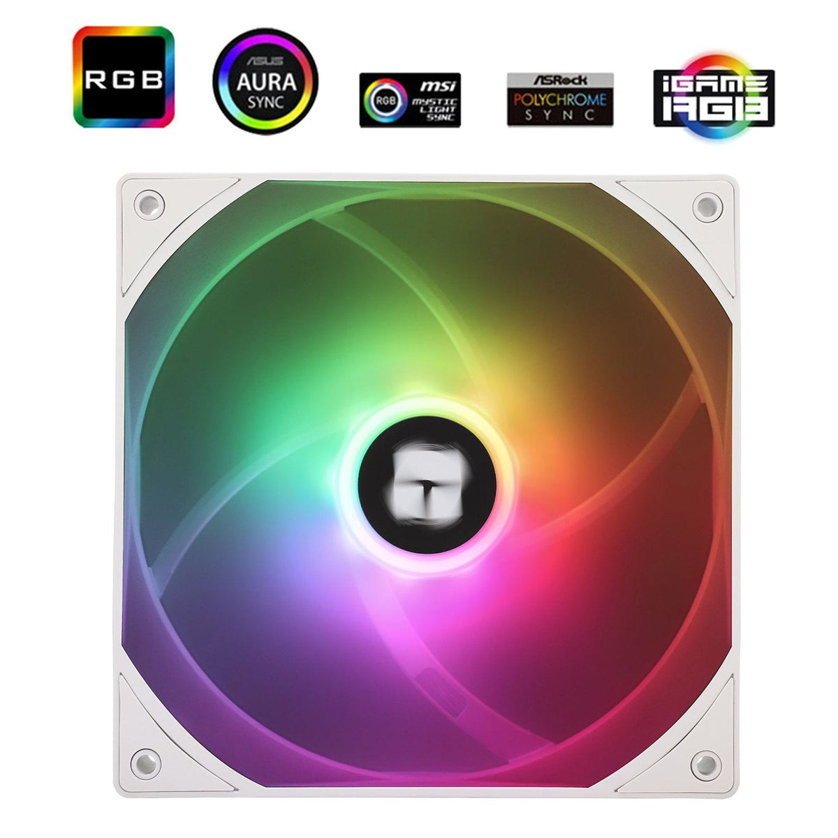 Ventilador Thermalright Tl-C14cw-S Argb Pwm Blanco 140mm