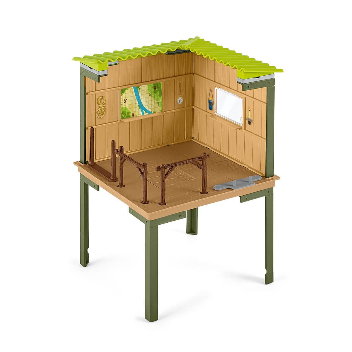 Estación De Aventuras Schleich Wild Life, Figura De Juguete 42594