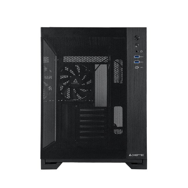 EAN 0753263078704 - Chieftec mATX Gehäuse GM-30B-M-OP, black Cubo Negro imagen 3
