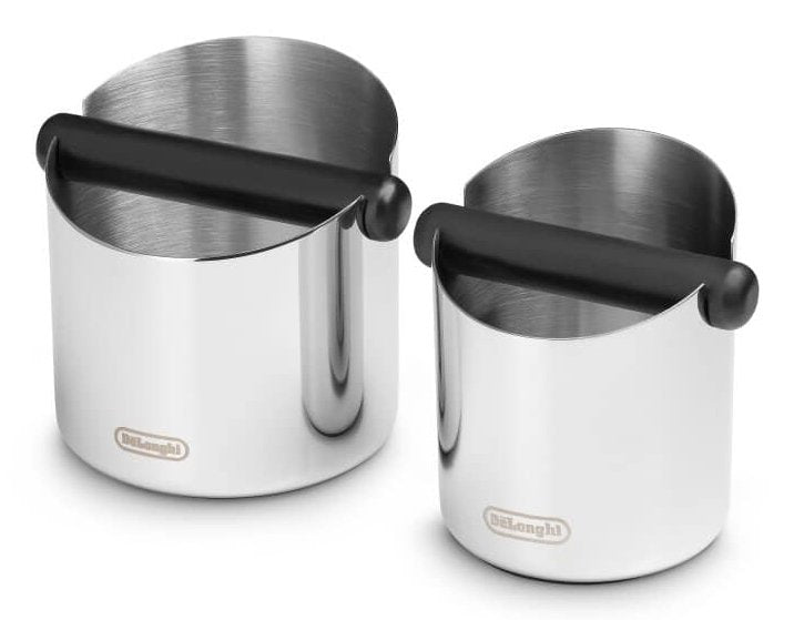 Delonghi Abklopfbehälter Para Siebträger Dlsc084 Knock Box (Edelstahl/Negro) As00008447