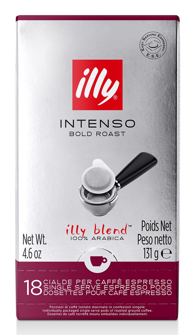 Illy 7999 Bolsita Y Cápsula De Café Dosis De Café Tueste Oscuro 18 Piezas